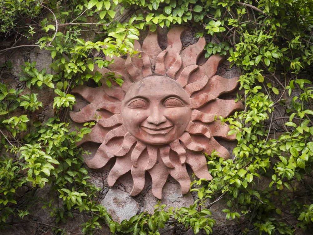 Mexico Decoration on garden wall